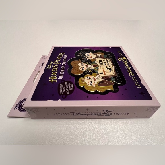 Disney Hocus Pocus Halloween Countdown Jumbo Trading Pin Limited Edition New2025 - Picture 5 of 11